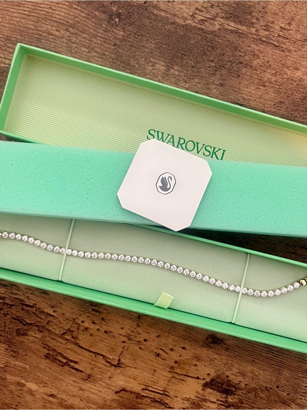 Swarovski Crystal Tennis Bracelet